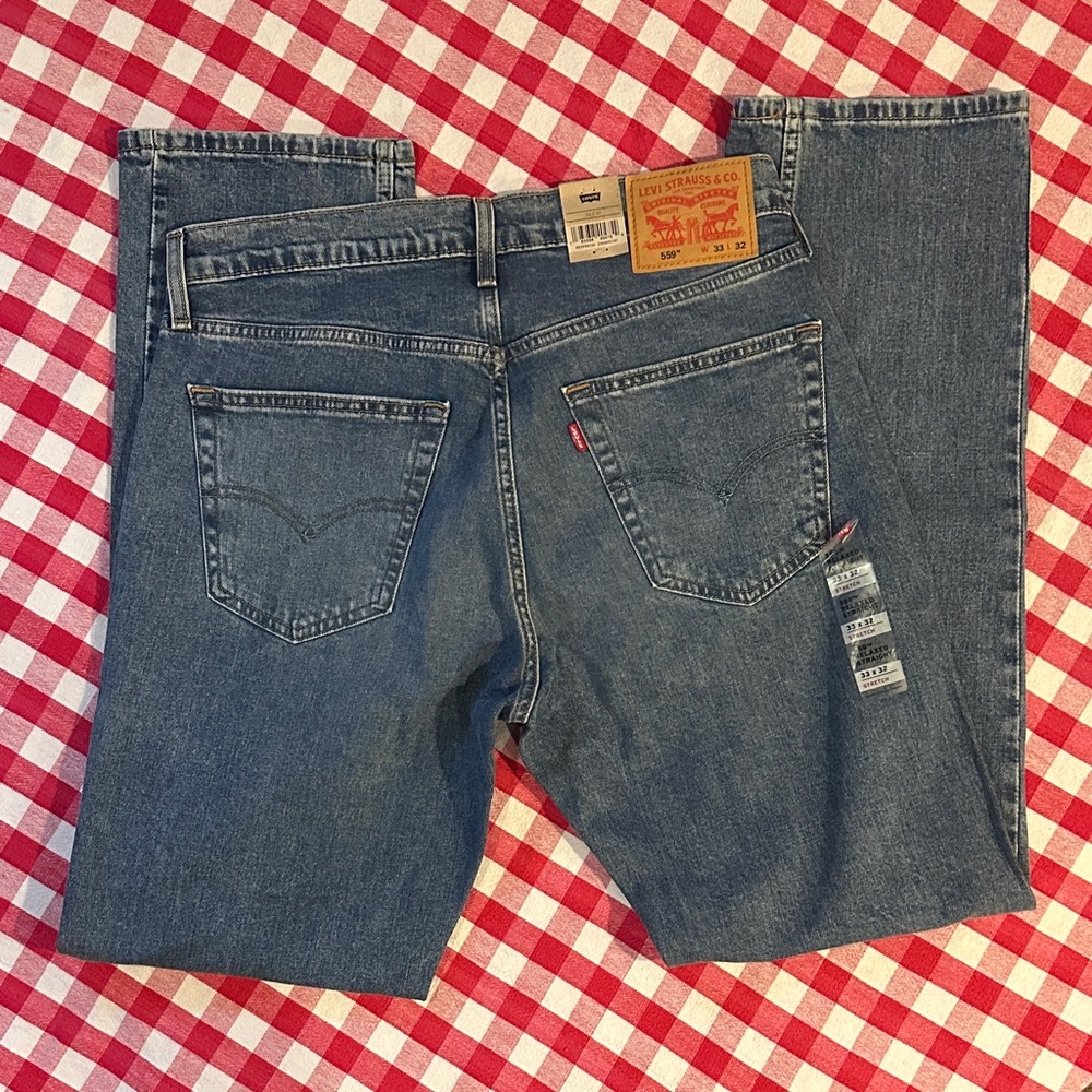 Levi's Men's 559  Relaxed Straight Fit Denim Jeans